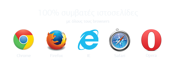 Κατασκευάζουμε συμβατές ιστοσελίδες με όλους τους browsers
